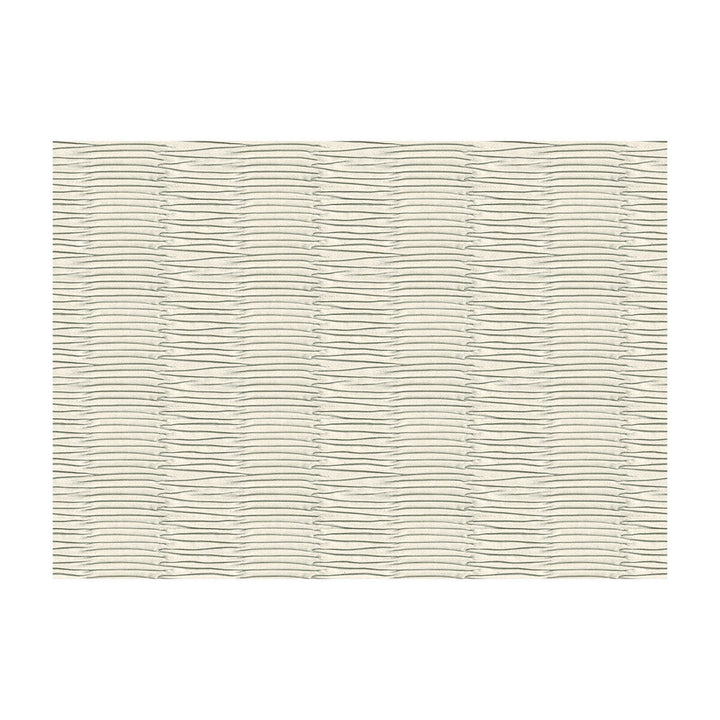 Metallic Pleat Platinum by Kravet Couture Designer Fabric MODERN LUXE COTTON - 75%;POLYAMIDE - 25% Italy MEDIUM Horizontal: 6 and Vertical: 0 51 - Swanky Fabrics -