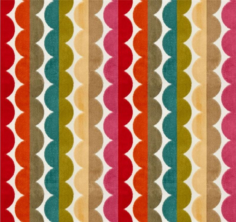 32165.517 by Kravet Design Designer Fabric - Polyester 60%, Viscose 40% Belgium Medium H" 13.5 inches, V: 13.5 inches 54 inches  - Swanky Fabrics -  Kravet Design