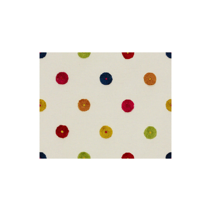 Powder Puffs Modern Multi by Kravet Couture Fabric MODERN COLORS III VISCOSE - 100% India Horizontal: 14 and Vertical: 15.5 51 - Fabric Carolina -