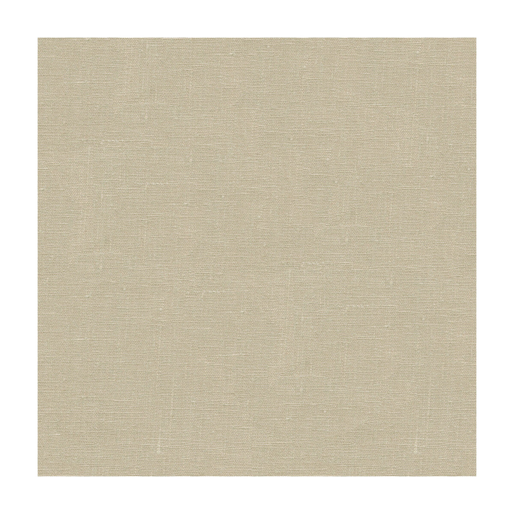 Dublin Biscuit by Kravet Basics Designer Fabric LINEN - 100% United States LIGHT Horizontal: and Vertical: 54 - Swanky Fabrics -