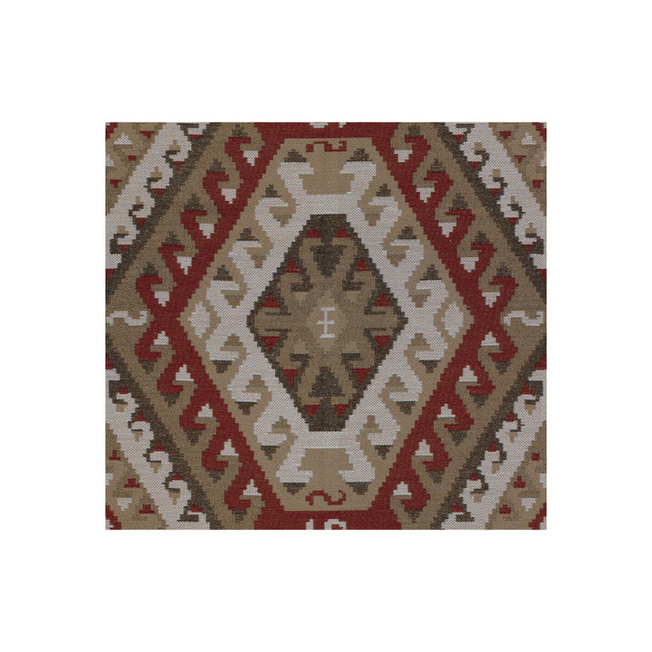 Rustic Kilim Sundried Red by Kravet Couture Fabric NOMAD CHIC ACRYLIC - 59%;LINEN - 26%;COTTON - 15% Turkey MEDIUM Horizontal: 26.5 and Vertical: 26 54 - Fabric Carolina -