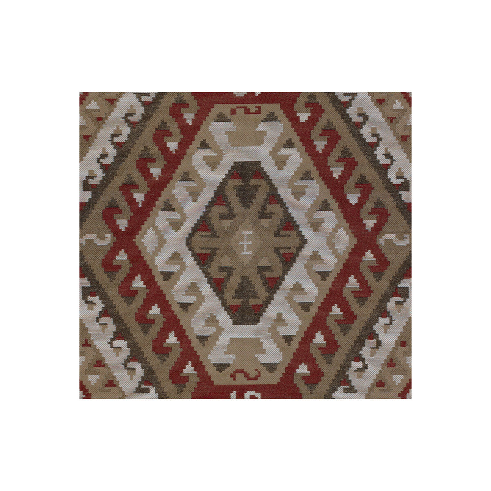 Rustic Kilim Sundried Red by Kravet Couture Fabric NOMAD CHIC ACRYLIC - 59%;LINEN - 26%;COTTON - 15% Turkey MEDIUM Horizontal: 26.5 and Vertical: 26 54 - Fabric Carolina -