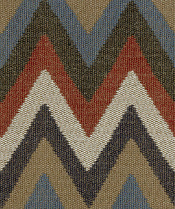 Artisan Chevron Indigo by Kravet Couture Fabric