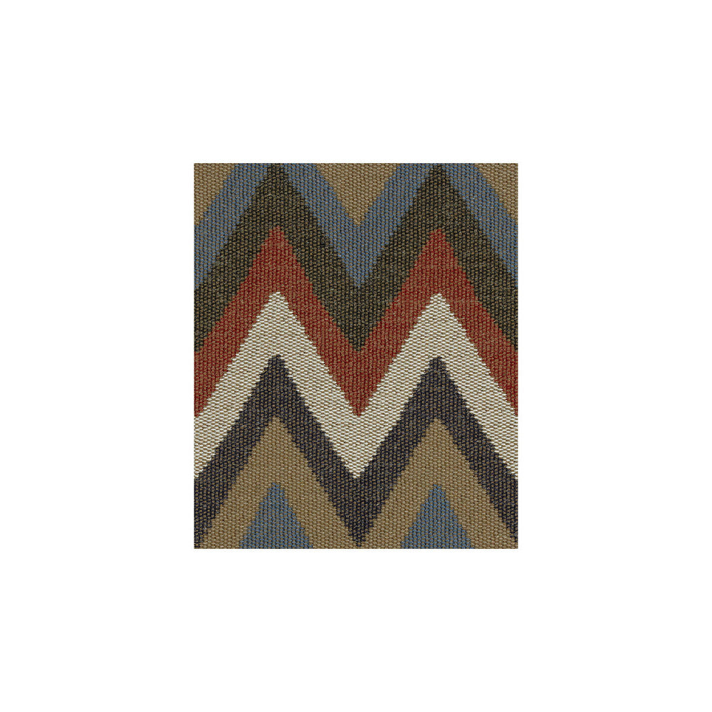 Artisan Chevron Indigo by Kravet Couture Fabric NOMAD CHIC ACRYLIC - 60%;LINEN - 26%;COTTON - 14% Turkey MEDIUM Horizontal: 4.5 and Vertical: 10.5 54 - Fabric Carolina -
