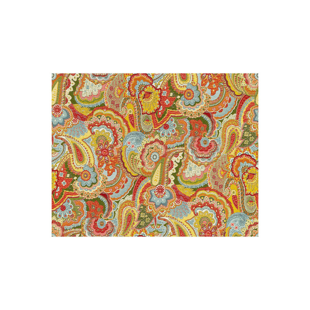 Paisley Crush Primary by Kravet Couture Fabric Kravet Couture Fabric Paisley Crush PrimaryFabric MODERN COLORS III VISCOSE - 79%;POLYESTER - 21% Turkey </p><p>Repeat: H: 25, V: 18 54 - Fabric Carolina -