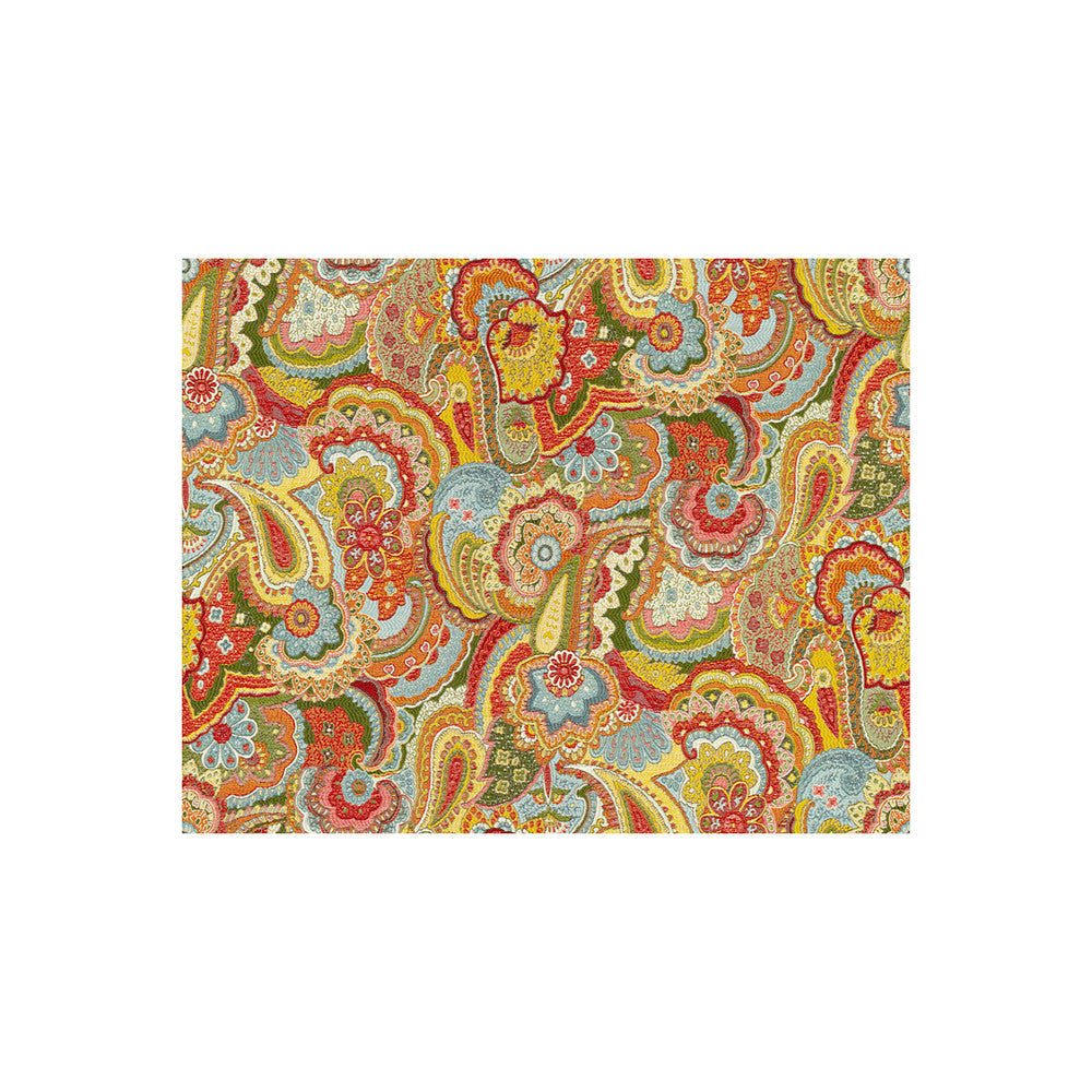 Paisley Crush Primary by Kravet Couture Fabric Kravet Couture Fabric Paisley Crush PrimaryFabric MODERN COLORS III VISCOSE - 79%;POLYESTER - 21% Turkey </p><p>Repeat: H: 25, V: 18 54 - Fabric Carolina -