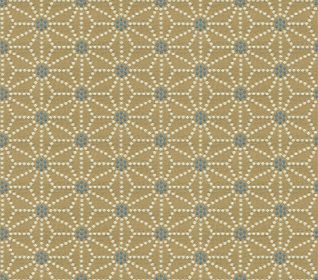 Japonica Blue Dot by Kravet Contract Fabric