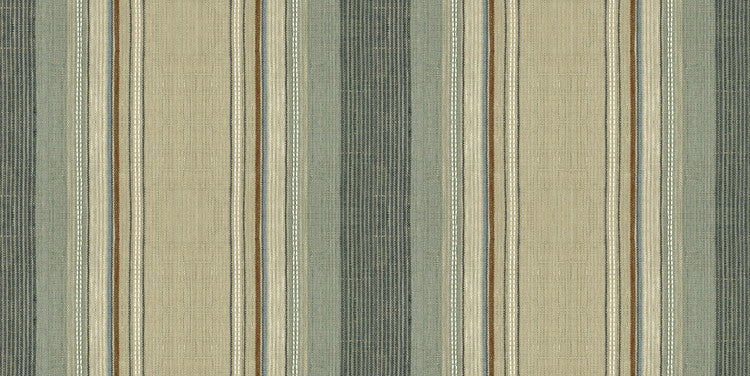 Laxmi Stripe Heron by Kravet Design Fabric