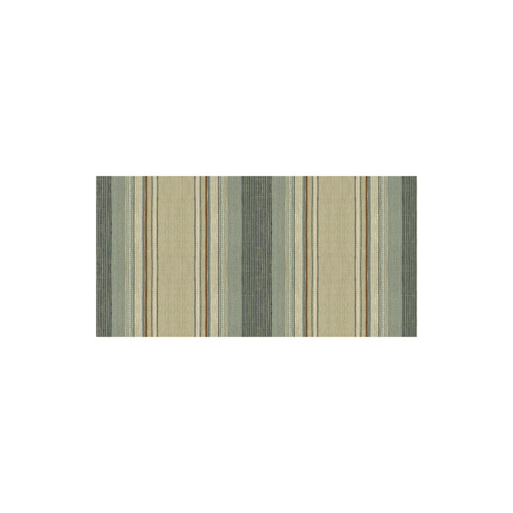 Laxmi Stripe Heron by Kravet Design Fabric BARCLAY BUTERA COLLECTION II LINEN - 98%;COTTON - 2% India - Horizontal: 9 and Vertical: - 52 - Fabric Carolina -