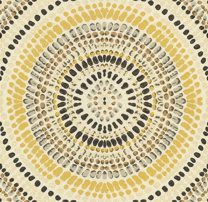 Painted Mosaic Golden Grey by Kravet Couture Fabric