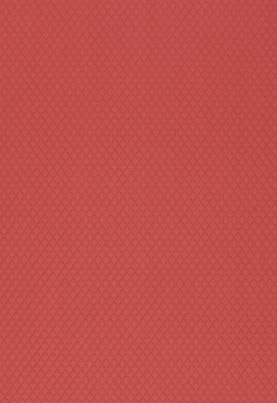 Carreau Matelasse Rouge 3303043 by Schumacher Designer Fabric Opulent-Textures 100% Cotton Martindale 7,000 Horizontal: 3/8- and Vertical: 1/2- 54 - Swanky Fabrics -
