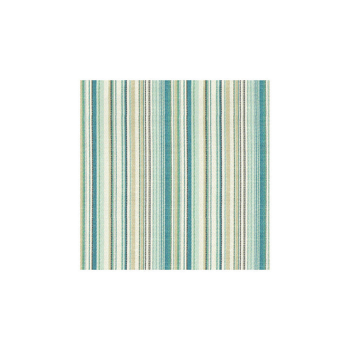 Whimsey Stripe Diva Blue by Kravet Couture Fabric MODERN COLORS III VISCOSE - 42%;LINEN - 39%;COTTON - 19% India HEAVY Horizontal: 5 and Vertical: 54 - Fabric Carolina -