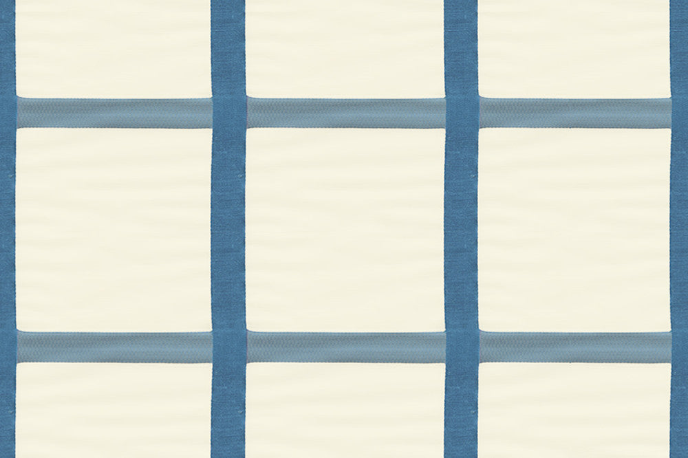 Ribbon Play Blue Sky by Kravet Couture Fabric