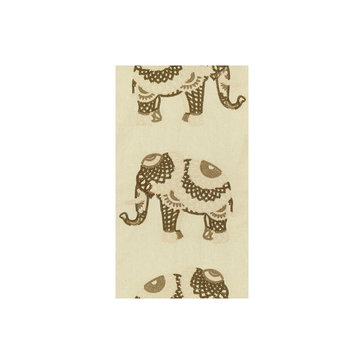 Elephant Stitch Natural Grey by Kravet Couture Designer Fabric MODERN COLORS III COTTON - 86%;POLYESTER - 14% India MEDIUM Horizontal: 16.5 and Vertical: 30 49 - Swanky Fabrics -