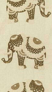 Elephant Stitch Natural Grey by Kravet Couture Fabric