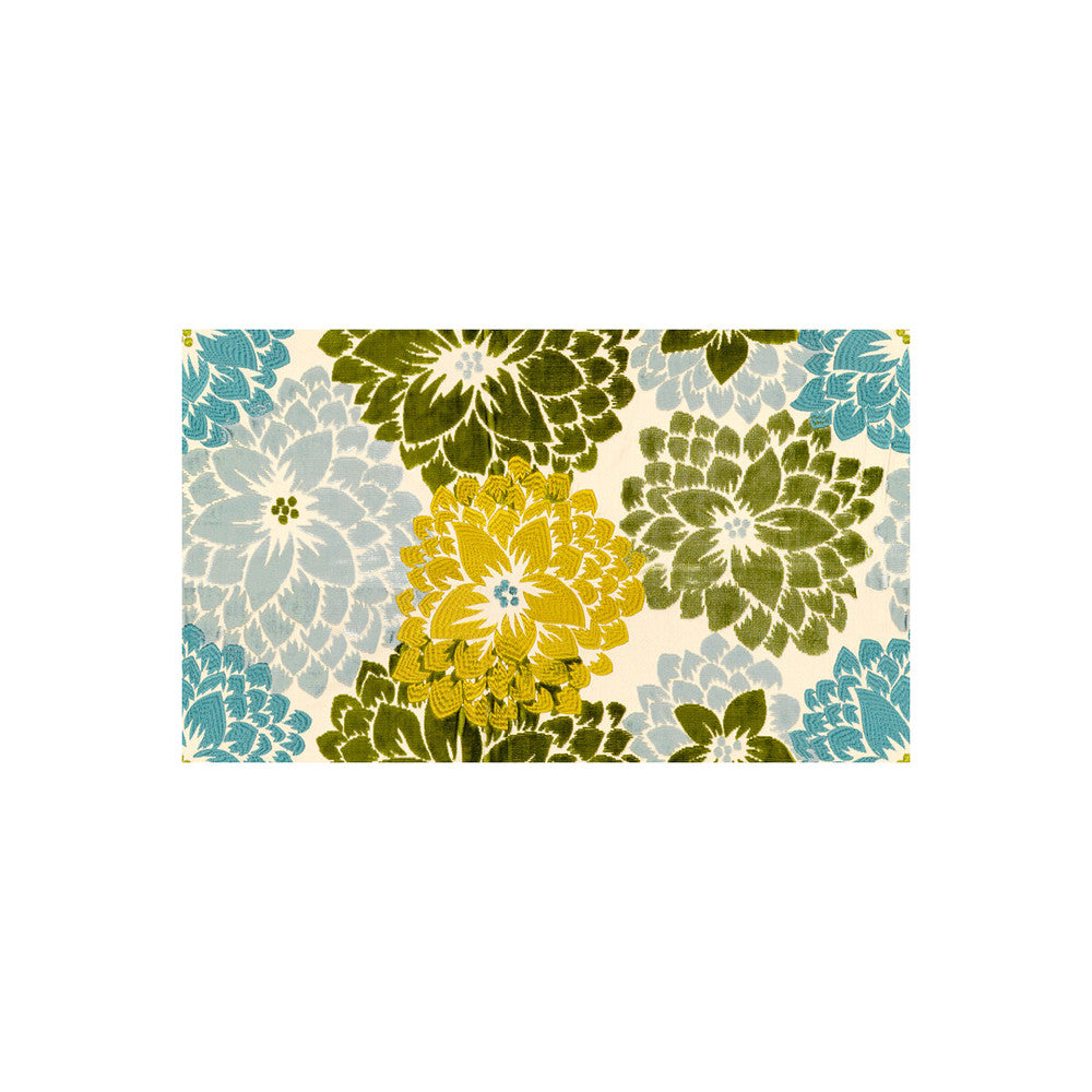 Haute Pursuit Blue Green by Kravet Couture Fabric MODERN COLORS III VISCOSE - 76%;POLYESTER - 24% India - Horizontal: 26.5 and Vertical: 15 53 - Fabric Carolina -