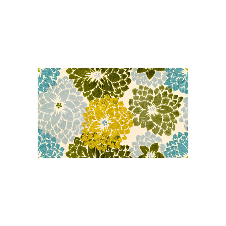 Haute Pursuit Blue Green by Kravet Couture Fabric MODERN COLORS III VISCOSE - 76%;POLYESTER - 24% India Horizontal: 26.5 and Vertical: 15 53 - Fabric Carolina -