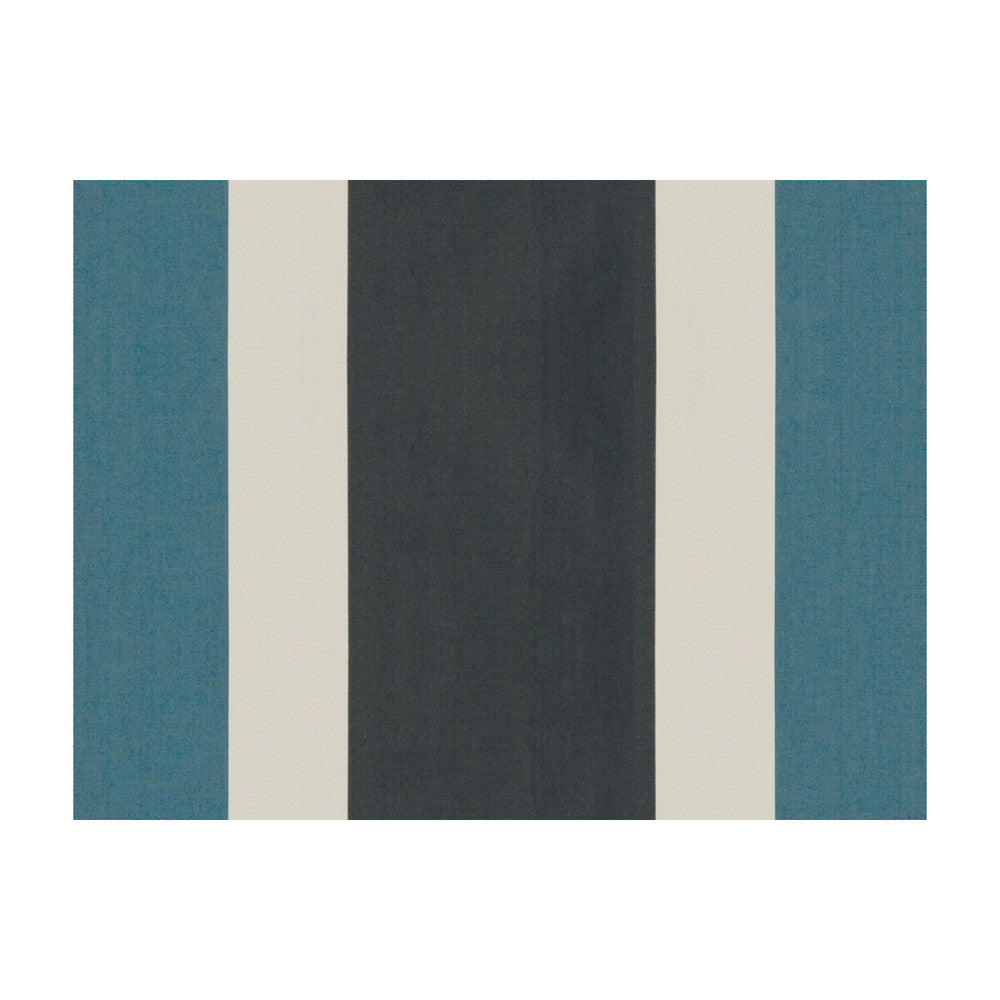 Deck Band Cobalt by Kravet Design Fabric DIANE VON FURSTENBERG SIGNATURE COTTON - 100% India Horizontal: 18 and Vertical: 54 - Fabric Carolina -