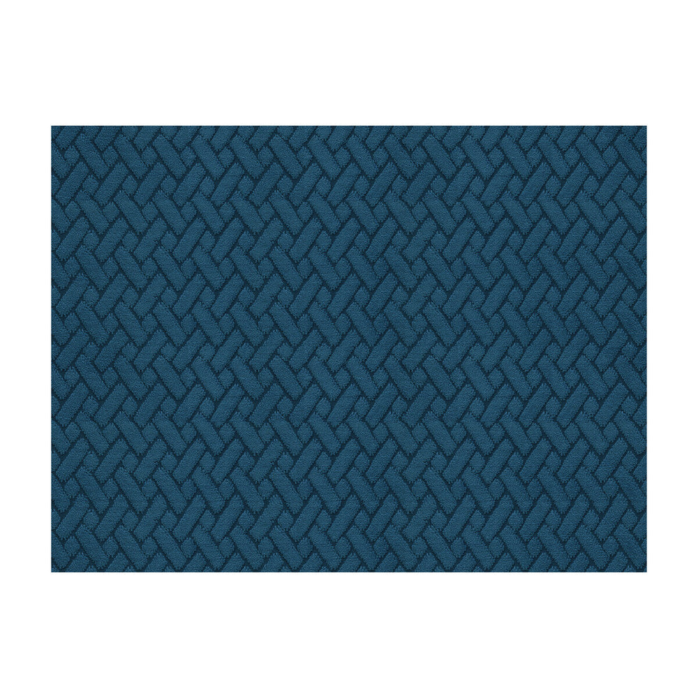 Kara Sapphire by Kravet Contract Fabric - POLYESTER - 100% China HEAVY Horizontal: 1 and Vertical: 1 56 - Fabric Carolina -