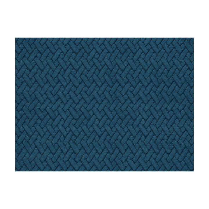 Kara Sapphire by Kravet Contract Fabric POLYESTER - 100% China HEAVY Horizontal: 1 and Vertical: 1 56 - Fabric Carolina -