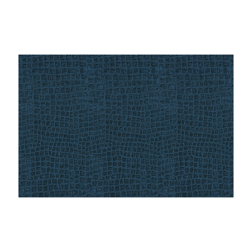 Finnian Sapphire by Kravet Contract Fabric POLYESTER - 100% China HEAVY Horizontal: 6.75 and Vertical: 13.75 54 - Fabric Carolina -