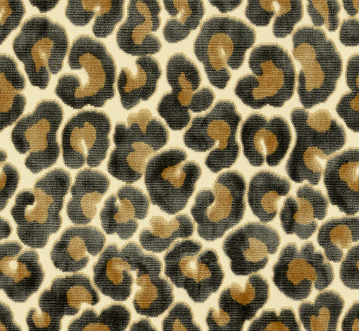 The Hunt Is On Anthracite by Kravet Couture Fabric