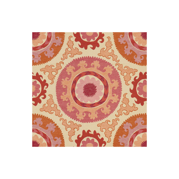 Samudra Fuschia by Kravet Design Fabric ECHO HEIRLOOM INDIA COTTON - 80%;POLYESTER - 20% United States HEAVY Horizontal: 28 and Vertical: 27.5 56 - Fabric Carolina -
