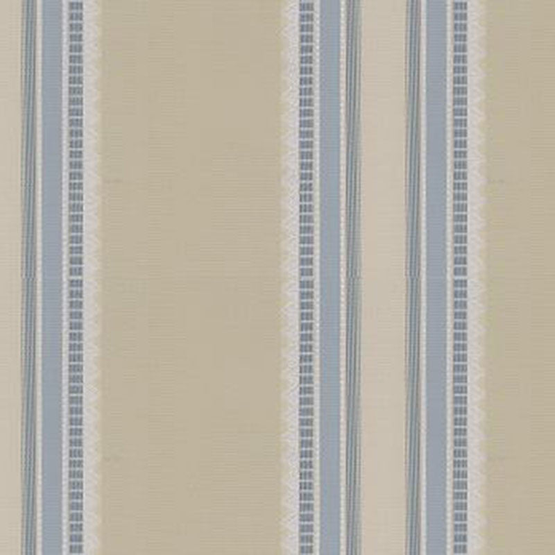 Chloe Ribbon Stripe Sand 3342011 by Schumacher Fabric WOVEN PALETTES V See Sample FRANCE NOT APPLICABLE </p><p>Repeat: Horizontal: 6 7/8" (17CM) and Vertical: 2 3/8" (6CM) 56" WIDE (142CM) - Fabric Carolina -