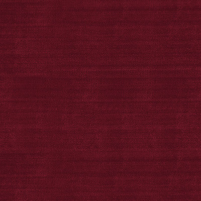 York Velvet Ruby by Kravet Couture Fabric
