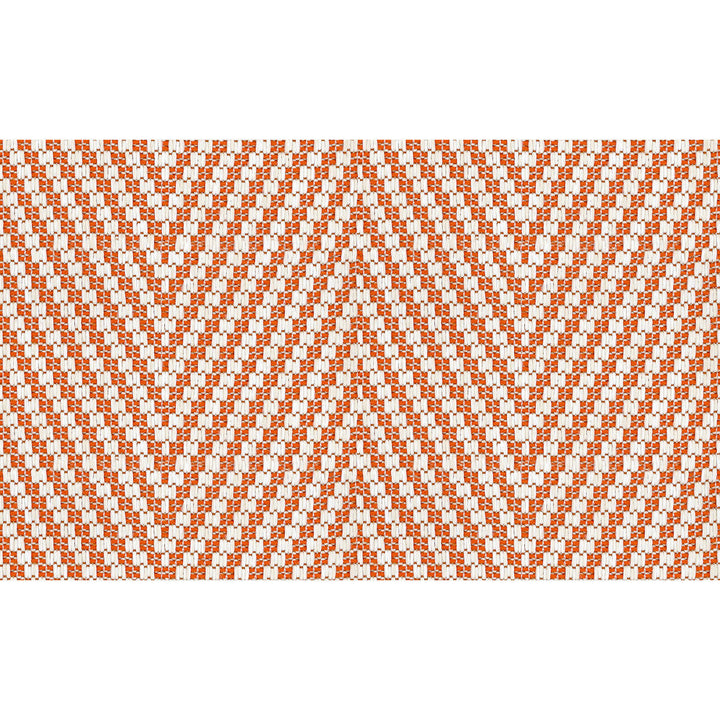 Kali Chevron Tangelo by Kravet Design Designer Fabric ECHO INDOOR OUTDOOR IBIZA POLYOLEFIN - 100% Italy HEAVY Horizontal: 5 and Vertical: - 55 - Swanky Fabrics -