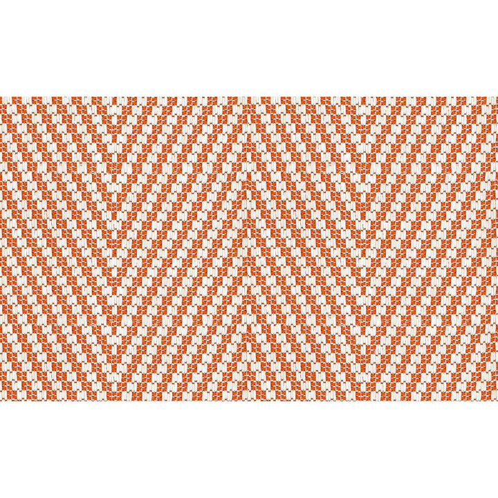Kali Chevron Tangelo by Kravet Design Fabric ECHO INDOOR OUTDOOR IBIZA POLYOLEFIN - 100% Italy HEAVY Horizontal: 5 and Vertical: - 55 - Fabric Carolina -
