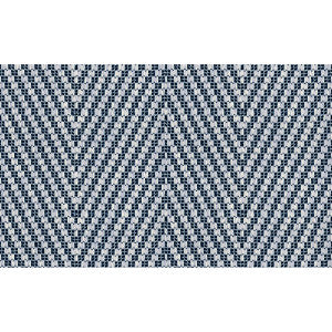 Kali Chevron Indigo by Kravet Design Fabric