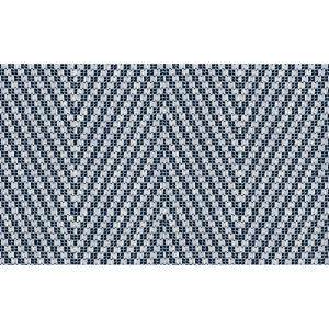 Kali Chevron Indigo by Kravet Design Fabric