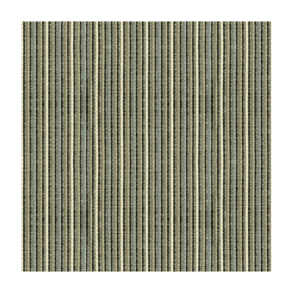 Inlet Stripe Pearl Gray by Kravet Design Fabric WATERWORKS II COLLECTION POLYOLEFIN - 100% Italy HEAVY Horizontal: and Vertical: 3 55 - Fabric Carolina -