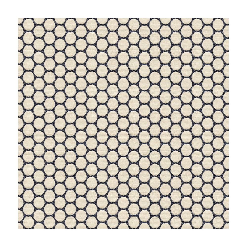 Encircle Ink by Kravet Design Fabric WATERWORKS II COLLECTION POLYOLEFIN - 60%;POLYESTER FR - 40% Italy MEDIUM Horizontal: 2 and Vertical: 1 55 - Fabric Carolina -