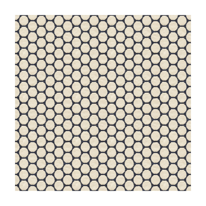 Encircle Ink by Kravet Design Fabric WATERWORKS II COLLECTION POLYOLEFIN - 60%;POLYESTER FR - 40% Italy MEDIUM Horizontal: 2 and Vertical: 1 55 - Fabric Carolina -
