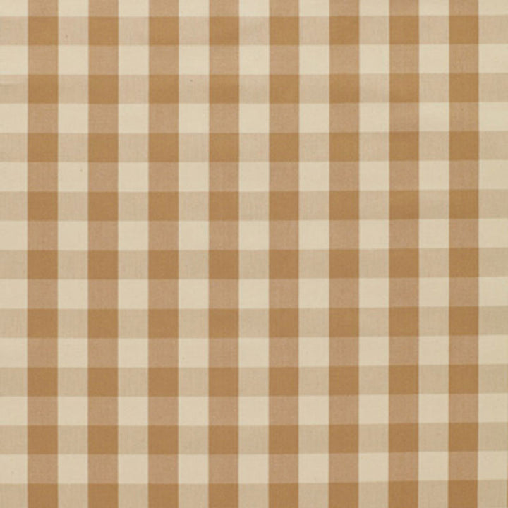 Montauk Check Tan 3352011 by Schumacher Fabric SUMMER HOUSE COTTONS See Sample ITALY NOT APPLICABLE </p><p>Repeat: Horizontal: 1" (3CM) and Vertical: 1" (3CM) 58" WIDE (147CM) - Fabric Carolina -