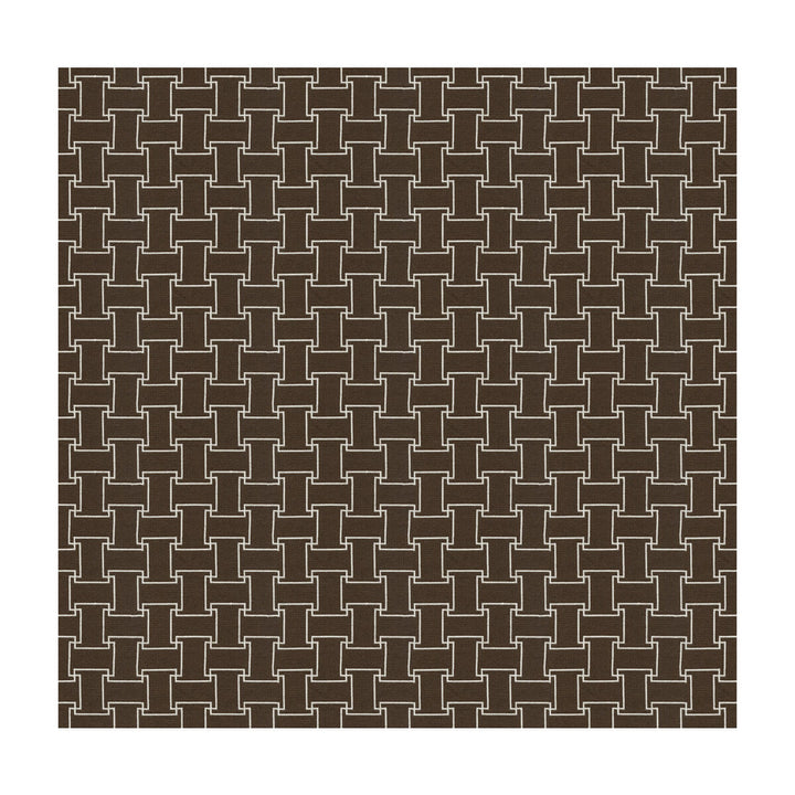 Link Up Walnut by Kravet Design Fabric WATERWORKS II COLLECTION POLYESTER - 100% United States HEAVY Horizontal: 2.5 and Vertical: 2.5 54 - Fabric Carolina -