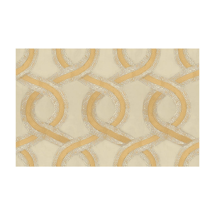 Luminous Luxury White Gold by Kravet Couture Fabric MODERN LUXE LINEN - 66%;COTTON - 34% India Horizontal: 13 and Vertical: 12.5 50 - Fabric Carolina -