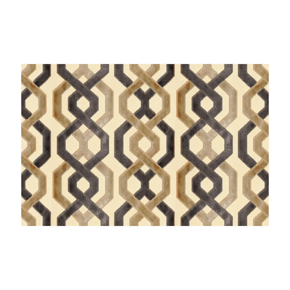 Modern Enclave Smoked Pearl by Kravet Couture Designer Fabric MODERN LUXE VISCOSE - 55%;COTTON - 45% India HEAVY Horizontal: 13 and Vertical: 8.5 54 - Swanky Fabrics -