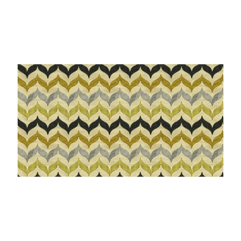 Andora Citron by Kravet Contract Fabric JONATHAN ADLER CLARITY COTTON - 43%;NYLON - 30%;RECYCLED POLYESTER - 27% United States HEAVY Horizontal: 2.5 and Vertical: 7 54 - Fabric Carolina -