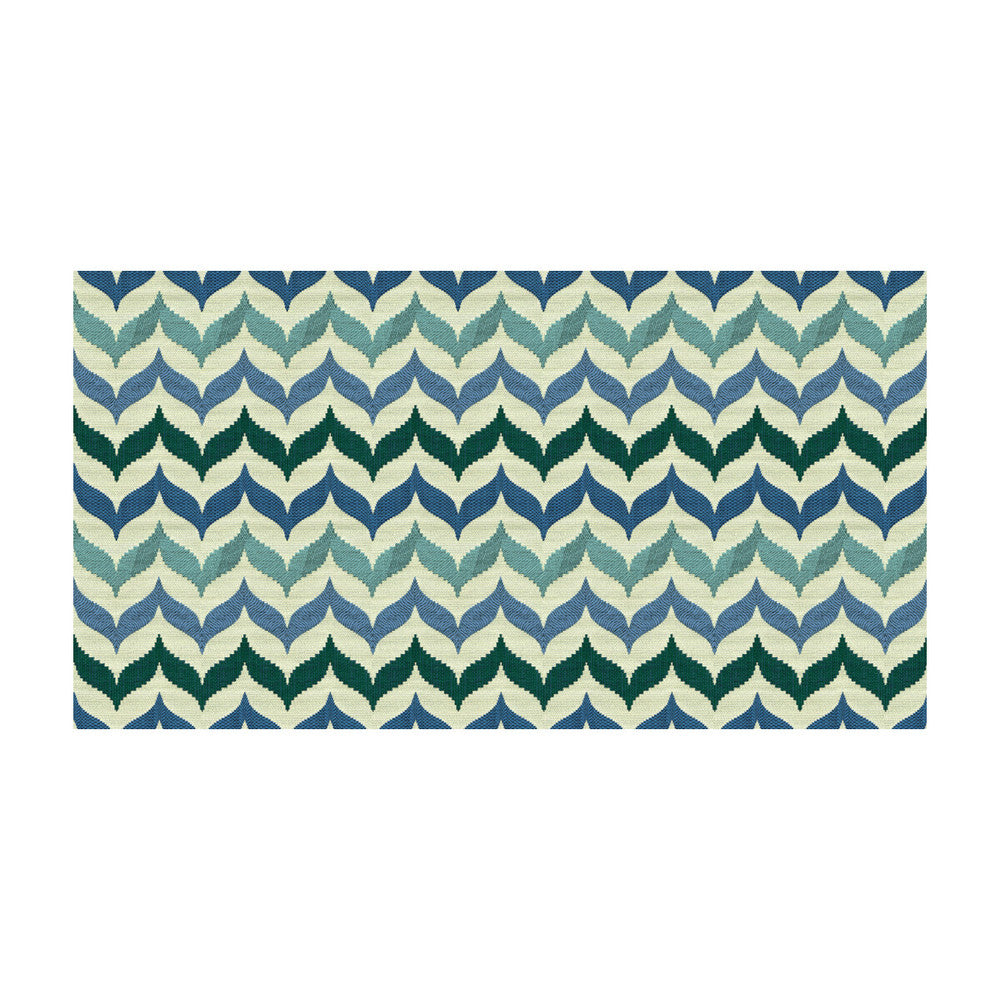 Andora Mermaid by Kravet Contract Fabric JONATHAN ADLER CLARITY COTTON - 43%;NYLON - 30%;RECYCLED POLYESTER - 27% United States HEAVY Horizontal: 2.5 and Vertical: 7 54 - Fabric Carolina -