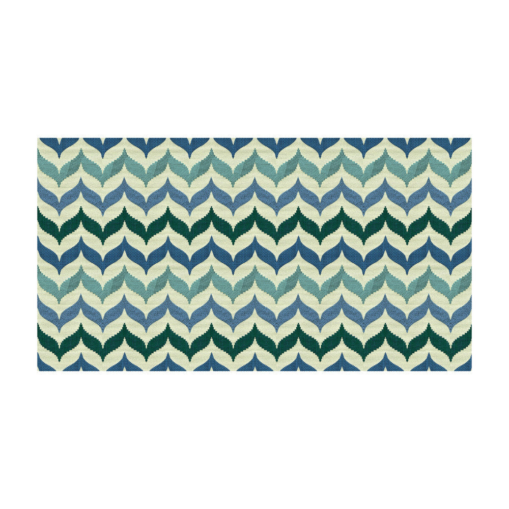 Pescara Mermaid by Kravet Design Designer Fabric JONATHAN ADLER PERFORMANCE FABRICS COTTON - 43%;NYLON - 30%;RECYCLED POLYESTER - 27% United States HEAVY Horizontal: 2.5 and Vertical: 7 54 - Swanky Fabrics -