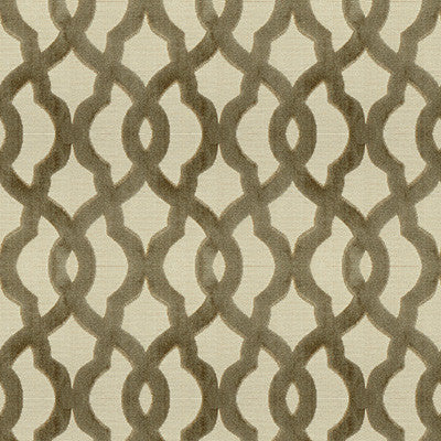 Layered Luxury Platinum by Kravet Couture Fabric