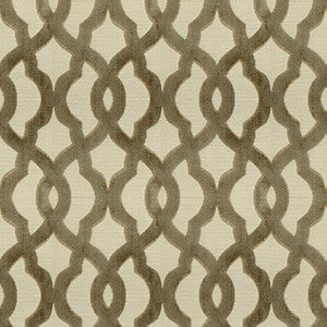 Layered Luxury Platinum by Kravet Couture Fabric