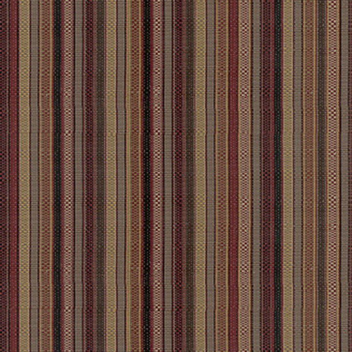 Indonesian Stripe Cranberry 3369053 by Schumacher Designer Fabric WOVEN PALETTES VI See Sample FRANCE MEDIUM DUTY </p><p>Repeat: Horizontal: 7 3/4" (20CM) and Vertical: - 56" WIDE (142CM) - Swanky Fabrics -