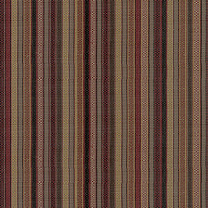 Indonesian Stripe Cranberry 3369053 by Schumacher Fabric