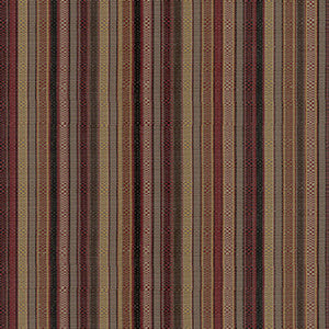 Indonesian Stripe Cranberry 3369053 by Schumacher Fabric