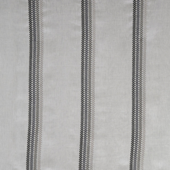 Sashiko Charcoal by Kravet Couture Designer Fabric MODERN COLORS-SOJOURN COLLECTION LINEN - 80%;VISCOSE - 20% India Horizontal: 9 and Vertical: 50 - Swanky Fabrics -