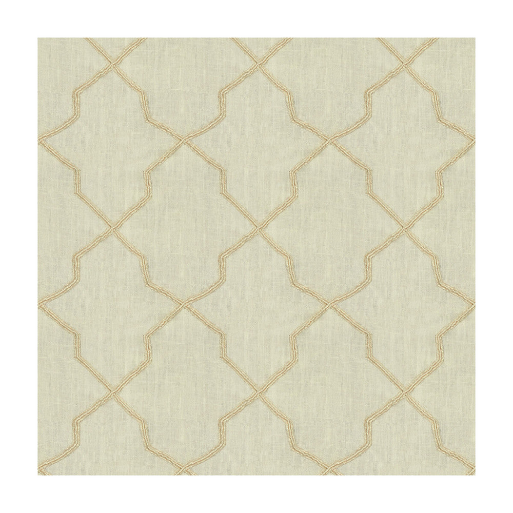 33760-11 by Kravet Couture Fabric - LINEN - 83%;VISCOSE - 12%;ZARI - 5% India - Horizontal: 6.5 and Vertical: 8 52 - Fabric Carolina -